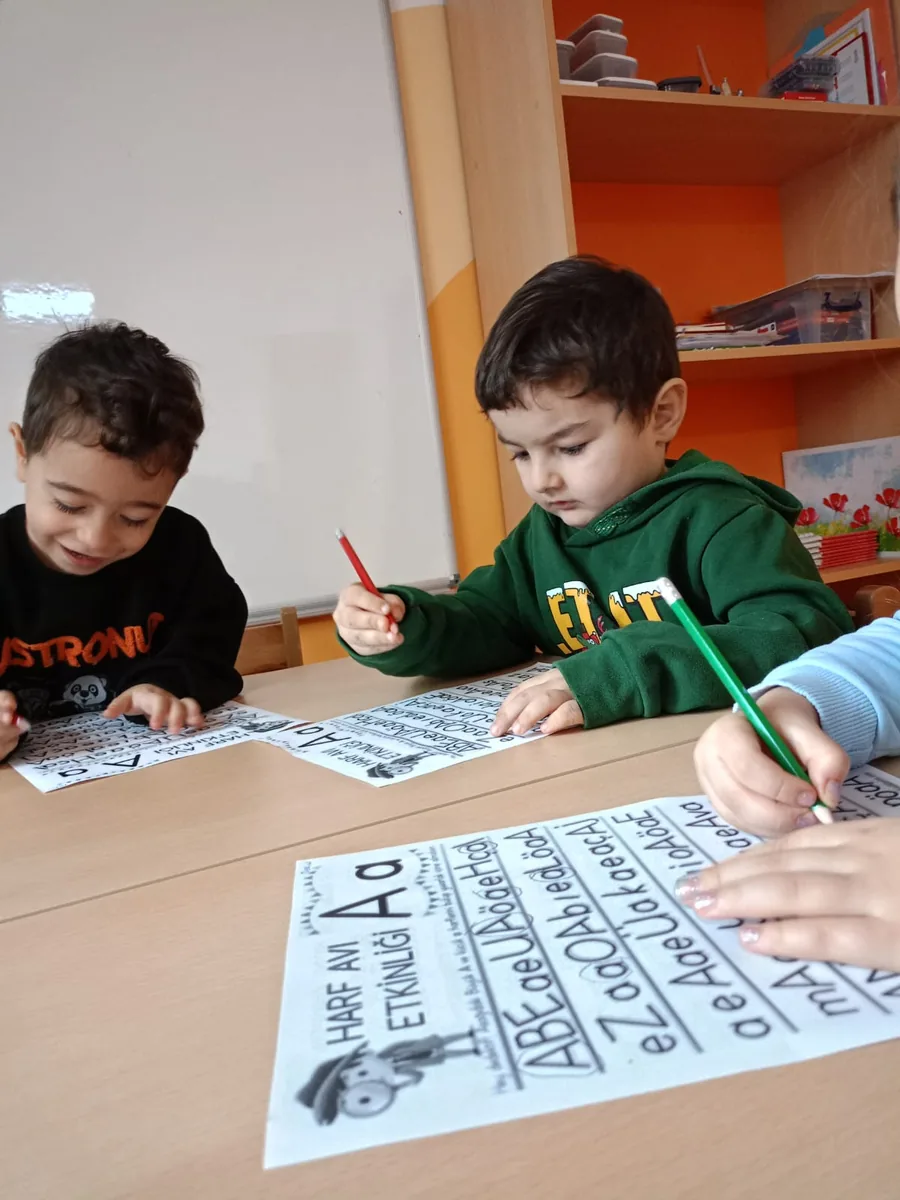 Özel Eda Anaokulları’ndan bir an